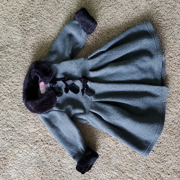 Sophie Rose Fleece Overcoat - Picture 1 of 4